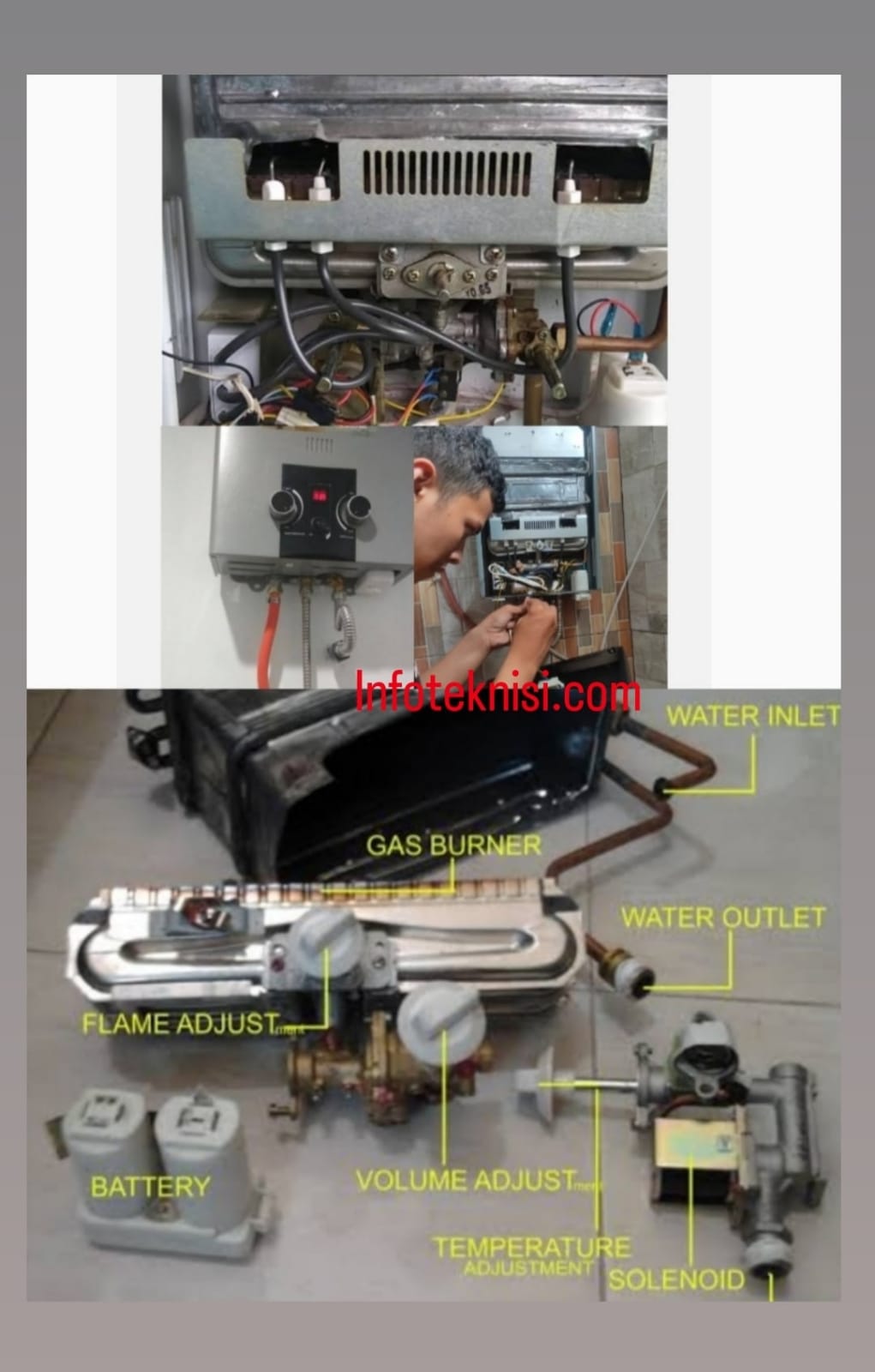 Service Water Heater Klojen